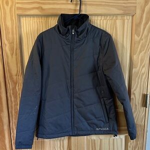 Spyder Dark Gray Quilted Jacket